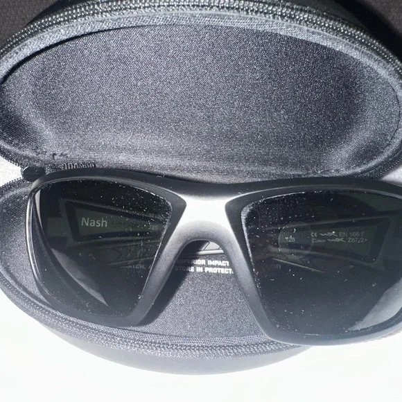 WX Wiley X Black Men's Sunglasses new with case NASH Z87–2+125 - Picture 4 of 8